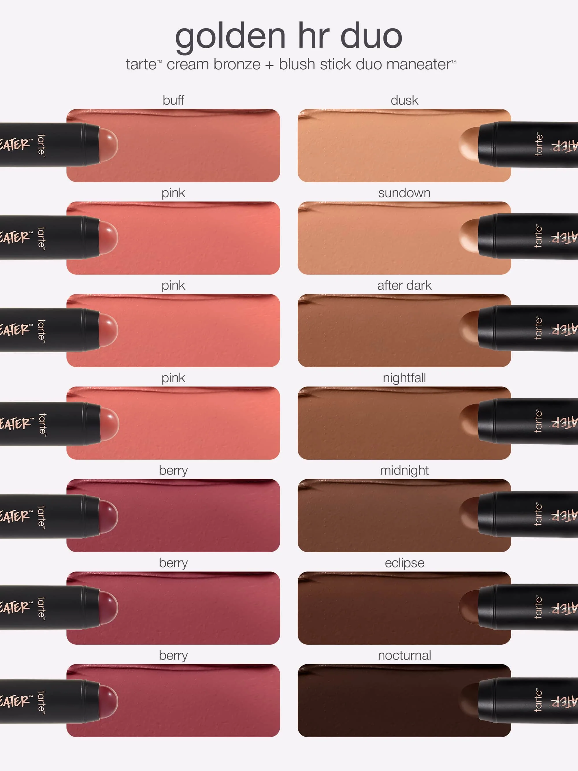 maneater™ cream bronze & blush stick duo - Image 19