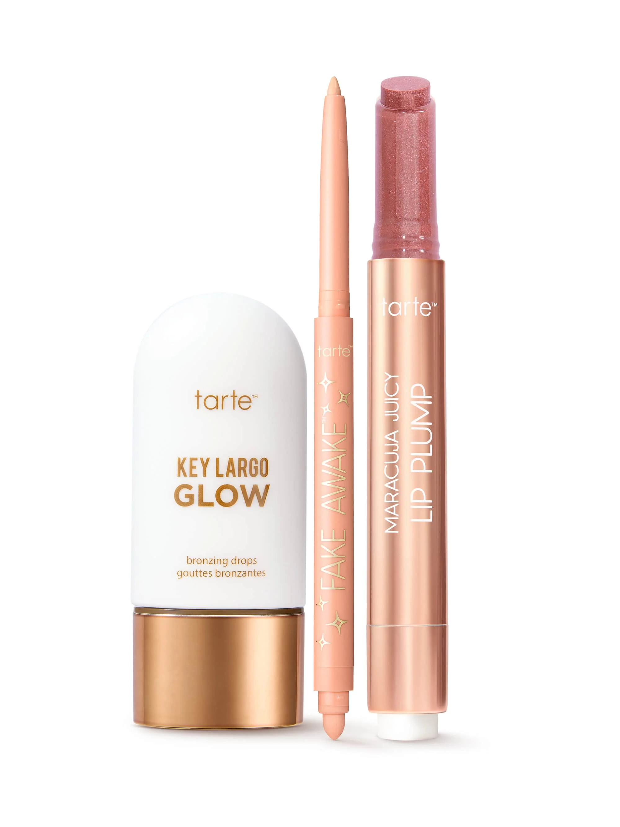 tarte™ maracuja juicy shimmer plump, fake awake and bronzing drops - Image 4